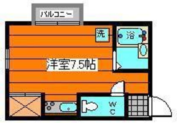 セジュールＯＡＳＩＳの物件間取画像